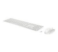 Hp 650 - ensemble clavier et souris - français - blanc périphérique d'