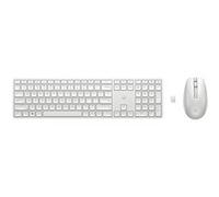 HP 650 - Ensemble clavier et souris - sans fil - 2.4 GHz - QWERTY - Anglais - blanc - pour Laptop 15-dw1025nk; Pavilion Plus Laptop 14-eh0660nd G