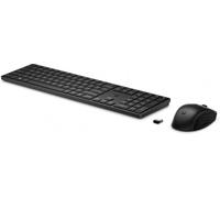 Ensemble Clavier Souris sans fil HP 650 - AZERTY - Noir