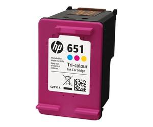 HP 651 (C2P11AE) - 3-couleurs - Cartouche d'encre