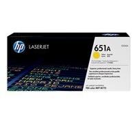 HP 651A - jaune - original - LaserJet - cartouche de toner (CE342A)