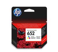 HP 652, HP, F6V24AE, Noir, Cyan, Jaune, - HP DeskJet Ink Advantage 1115 Printer (F5S21C) - HP DeskJet Ink Advantage 2135 All-in-One.