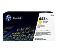 HP 653A - jaune - original - LaserJet - cartouche de toner (CF322A)