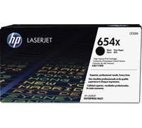 HP 654X - Rendement élevé - noir - original - LaserJet - Cartouche de toner (CF330X)
