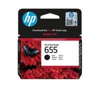 HP 655 - 14 ml - noir - original - Ink Advantage - cartouche d'encre - pour Deskjet Ink Advantage 3525, Ink Advantage 46XX, Ink Advantage 5525, Ink Advantage 6525