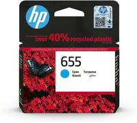 HP Cartouche d'encre 655 (CZ110AE) – Cyan