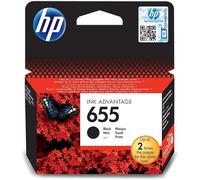 HP 655 cartouche d'encre Noire authentique CZ109AE (TVA incluse)