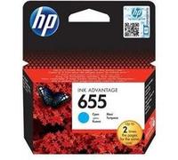 HP 655 - Cyan - original - cartouche d'encre - pour Deskjet Ink Advantage 3525, Ink Advantage 46XX, Ink Advantage 5525, Ink Advantage 6525 Multicolore G