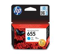HP 655 (CZ110AE) - Cyan - Cartouche d'encre