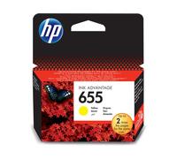 HP 655 (CZ112AE) - Jaune - Cartouche d'encre