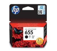 HP 655 Schwarz Tintenpatrone 14ml