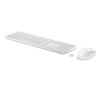 HP Ensemble clavier et souris 655 – sans fil 2,4 GHz – Français – Blanc