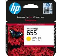 HP 655 Yellow Original Ink Advantage Cartridge