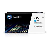 HP 655A Toner LaserJet Cyan Authentique, pour HP Color LaserJet Enterprise M652/M653/MFP M681/MFP M682 (CF451A)