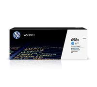 HP 658X High Yield Cyan Original LaserJet Toner Cartridge (W2001X)