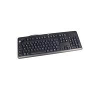 HP Clavier filaire 672647-053 USB AZERTY Français Noir