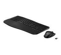 HP 685 - Ensemble clavier et souris - bi-mode, agencement à 3 zones, multi-appareils, 23 touches programmables, détection automatique du système d'exploitation, déplacement des touches à profil bas - 