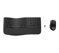 685 - Ensemble clavier et souris - bi-mode, agencement à 3 zones, multi-appareils, 23 touches programmables, détection automatique du système