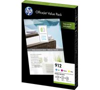 HP 6JR41AE/912 - Cartouche d'encre multipack couleurs, 3 x 315 pages