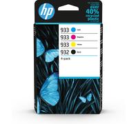 HP 6ZC71AE/932/933 Cartouche d'encre multi pack Bk,C,M,Y 8,5ml + 3x4ml UE4 pour HP OfficeJet 6100/7510/7610