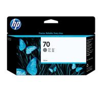HP 70 - 130 ml - gris - original - DesignJet - cartouche d'encre - pour DesignJet HD Pro MFP, T120, Z2100, Z3100, Z3100ps, Z3200, Z3200ps, Z5200, Z5400
