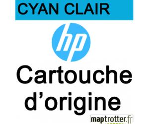 HP - 70 - C9390A - Cartouche d'encre cyan clair - produit d'origine - 130 ml