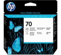 HP 70 - C9407A - 1 x Light Grey, 1 x photo Black - Printhead - For DesignJet T11