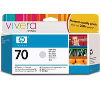 HP 70 (C9451A) - Gris clair - Cartouche d'encre