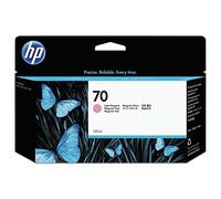 HP 70 Cartouche d'encre d'origine Vivera Magenta clair 130 ml