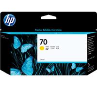 HP Cartouche d'encre 70 (C9454A) Jaune 130 ml Original