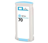 HP 70 Cyan Light Pigment Ink Cartridge Generic - Replaces C9390A