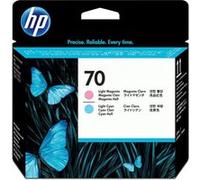 HP 70 Tête d'impression d'origine Cyan Clair et Magenta Clair G