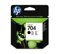 HP 704 Black Ink Cartridge cartouche d'encre 1 pièce(s) Original Noir
