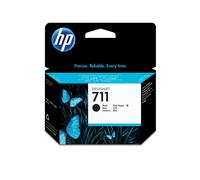 HP 711 - 80 ml - noir - originale - cartouche d'encre - pour DesignJet T120 ePrinter, T520 ePrinter