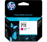 HP 711 Cartouche d'encre authentique CZ131A - Magenta