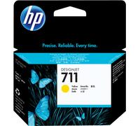 HP 711 (CZ132A) - Jaune - Cartouche d'encre