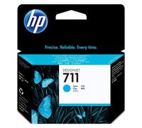 HP 711- CZ13xA Cartouches couleurs séparées pour imprimante jet encre cyan