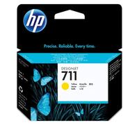 HP 711- CZ13xA Cartouches couleurs séparées pour imprimante jet encre jaune