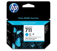 HP 711 pack de 3 cartouches Cyan de 29ml chacune - 29 ml - CZ134A