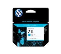 HP 711 - pack de 3 - cyan - original - DesignJet - cartouche d'encre