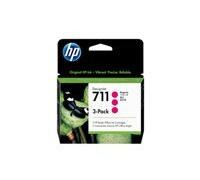 HP 711 - pack de 3 - magenta - original - DesignJet - cartouche d'encre