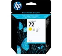 HP 72 - 69 ml - jaune - original - DesignJet - cartouche d'encre - pour DesignJet T1100, T1100ps, T1200, T1200ps, T1300, T610, T620, T770, T790 G