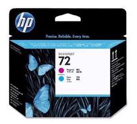 HP Tête d'impression C9383A (HP 72) Authentique Magenta/Cyan pour DesignJet T2300/T1300/T1200/T1120