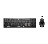 HP Pack clavier et souris 725 Bureau RF sans fil + Bluetooth Noir