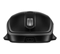 HP 725 Multi Rchrgbl WLS KB/MSE Belgium Pack clavier souris Bureau RF sans fil + Bluetooth Noir