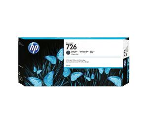 HP 726 - 300 ml - noir mat - original - DesignJet - cartouche d'encre - pour DesignJet SD Pro MFP, T1200, T1200ps, T1300, T2300