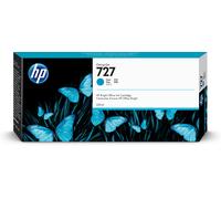 HP 727 F9J76A Cartouche d'encre authentique HP DesignJet cyan 300 ml, haute capacité, encre HP, pour traceurs grand format HP DesignJet Séries T2500, T1500, T900 et tête d'impression HP 727 DesignJet, 300ml