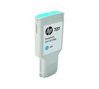 HP 727 -cartouche d'encre cyan 300ml - F9J76A