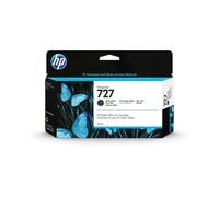 HP 727 Cartouche d'Encre DesignJet Noir Mat 130ml (B3P22A) - Encre Pigmentée - Compatibilité T920/T1500/T930/T1530/T2530/T2500 eMFP
