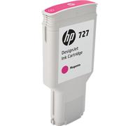 HP Ink 727 Magenta 727, Original, Dye-Based Ink, F9J77A (727, Original, Dye-Based Ink, Magenta, DesignJet T920, T1500, T930, T1530, T2530, T2500 eMFP, 300 ML)